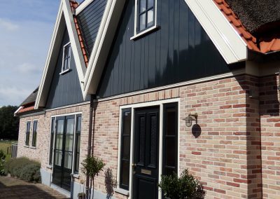 Buitenwerk nieuwe woning